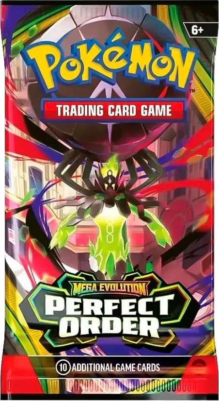Cartas Pokémon Mega Evolution Perfect Order (10 Cartas)