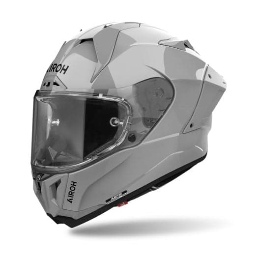 Capacete Airoh Gp-800 Color - Cinza Cimento Brilhante Xl