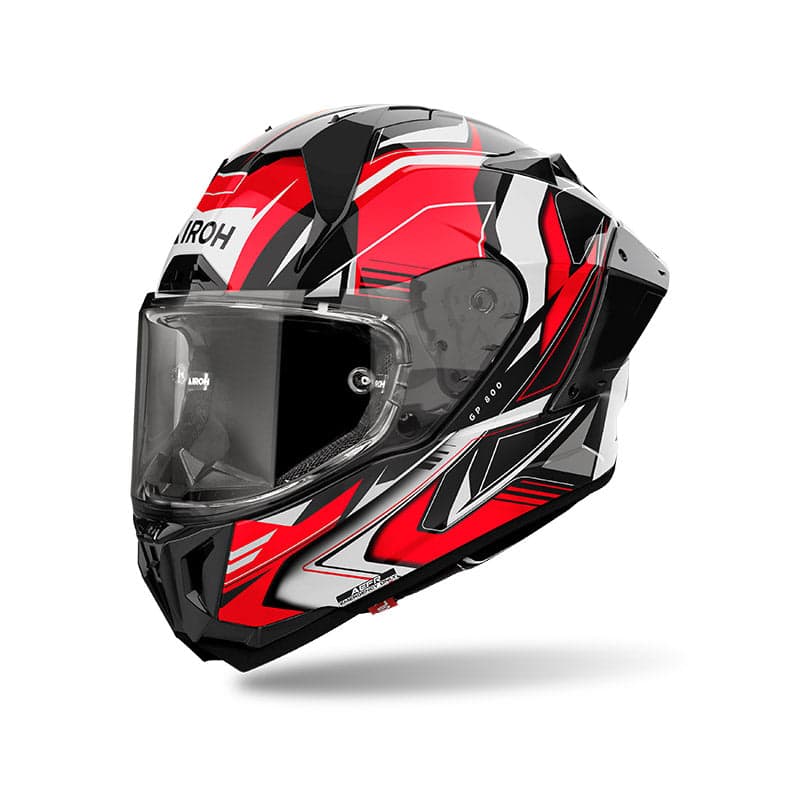 Capacete Airoh Gp-800 Must Red Gloss Tamanho L