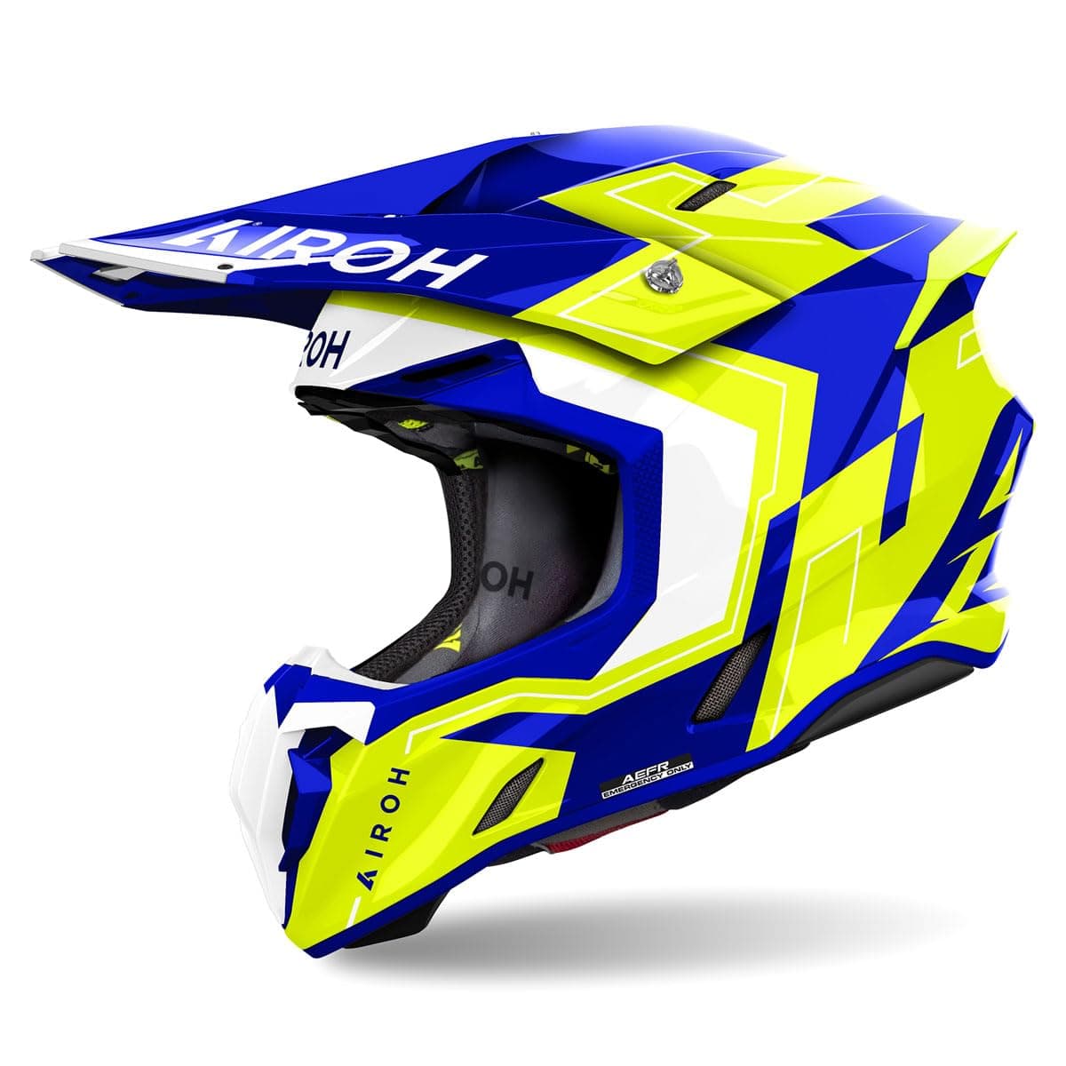 Capacete Airoh Twist 3 Dizzy Laranja/Fluor Fosco Tamanho L