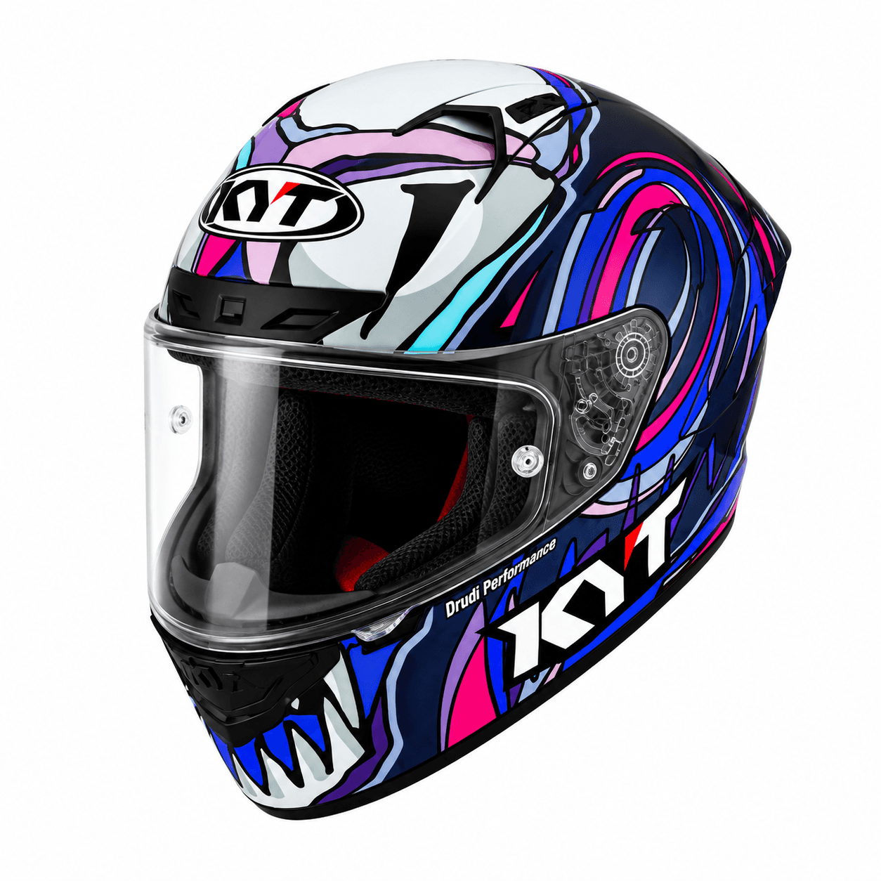 Capacete Kyt NZ-Race Bastianini Replica Gráfica Original Tamanho L