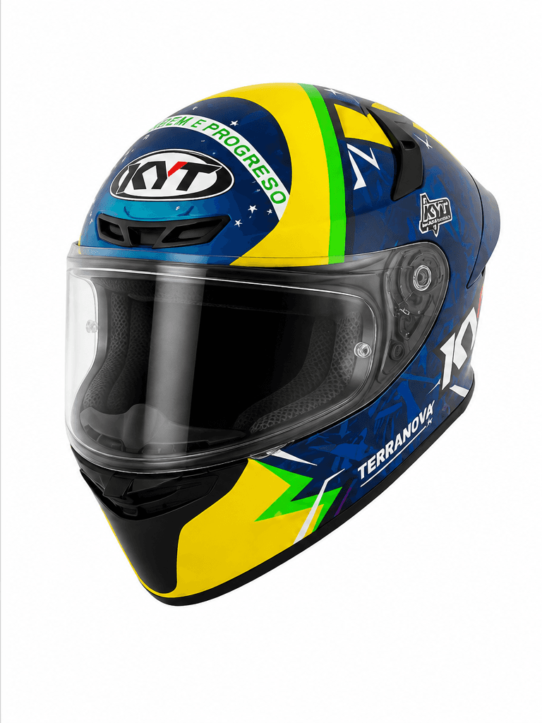 Capacete Kyt Tt Revo Diogo Moreira 2024 Réplica - Gráfica Original / Tamanho S