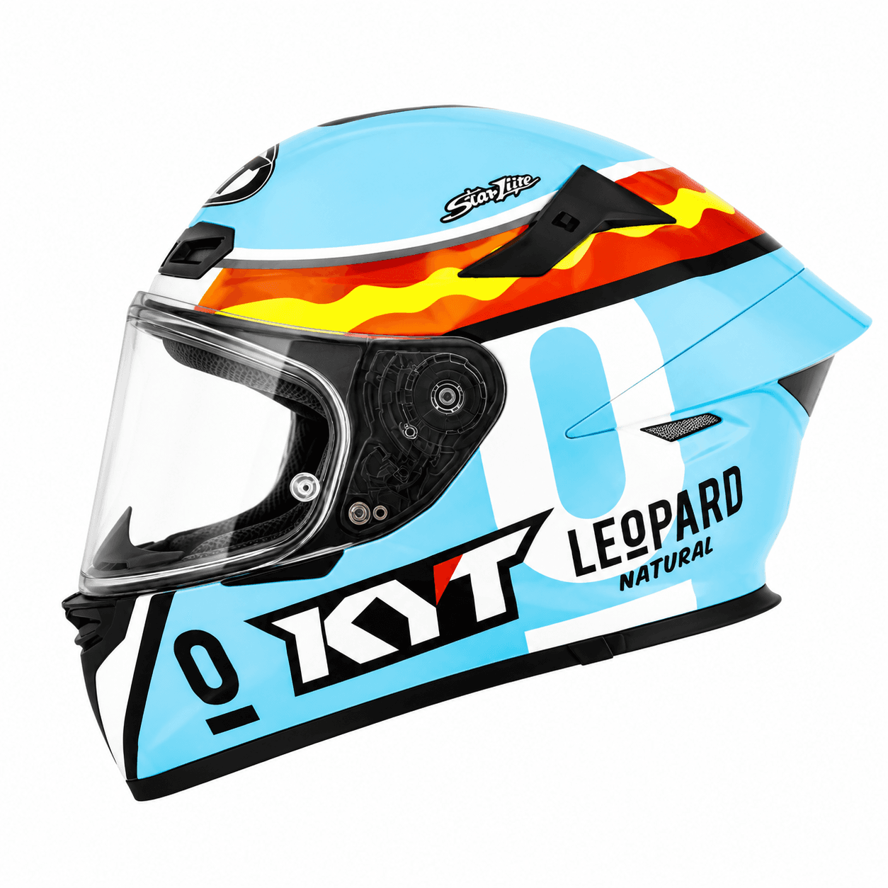 Capacete Kyt Tt Revo Leopard Replica Spaniard - Gráfica Original / M