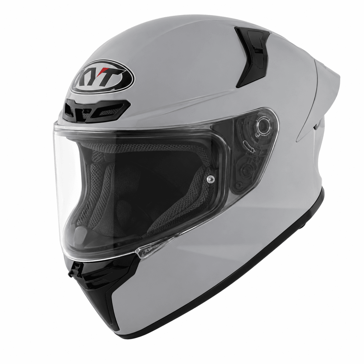 Capacete Kyt TT-Revo Plain - Cinza Grl / L
