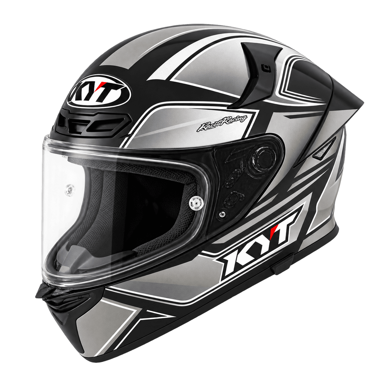 Capacete Kyt Tt Revo Tourist - Cinza Fosco / L