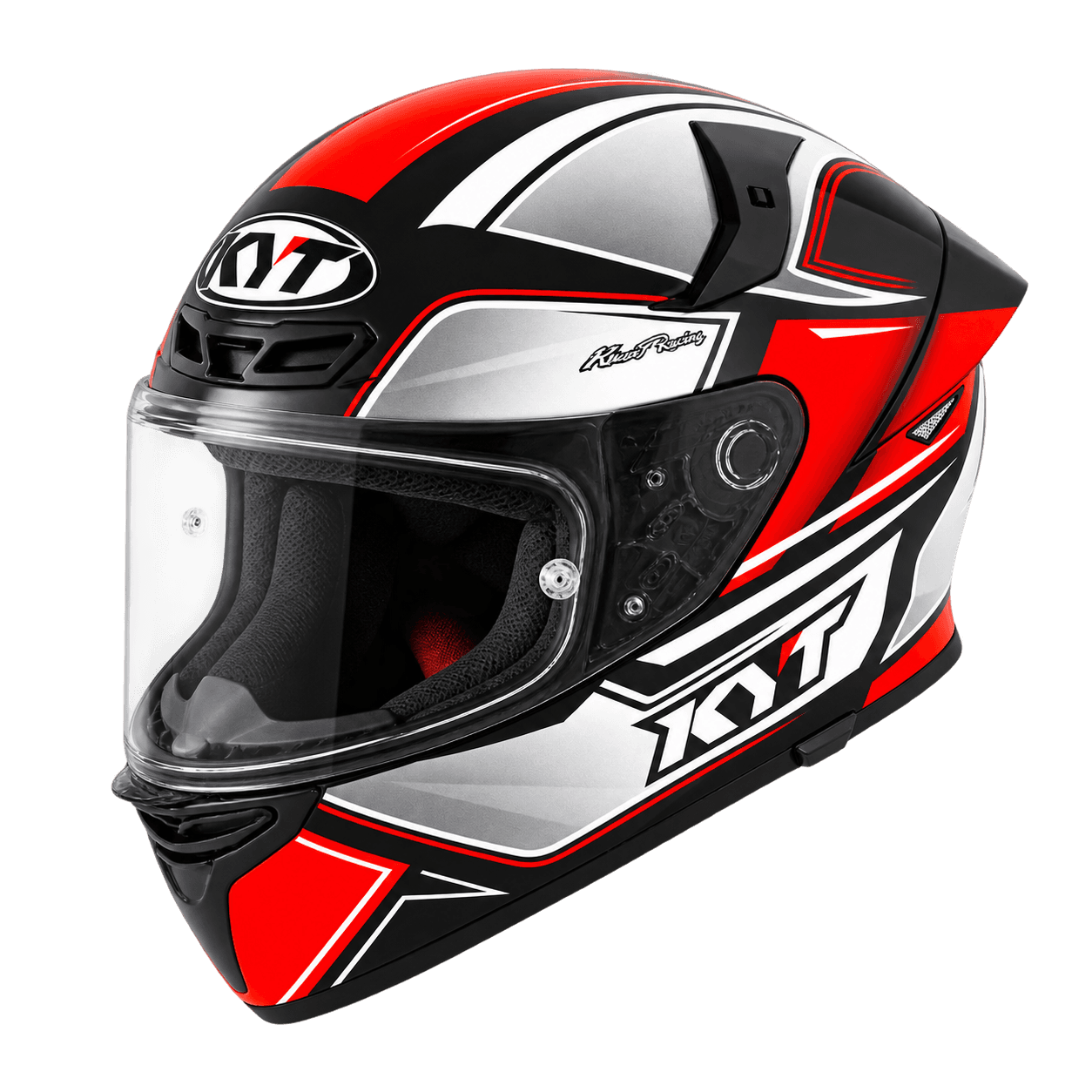 Capacete Kyt Tt Revo Tourist - Vermelho Flúor / L
