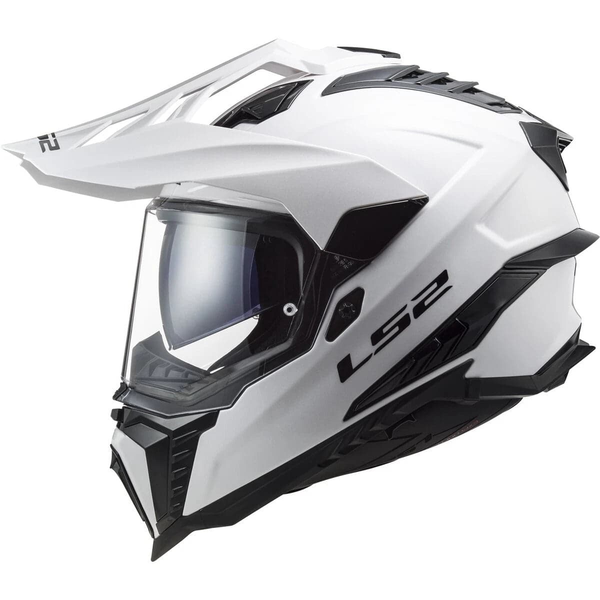 Capacete Ls2 Explore Solid Branco / L
