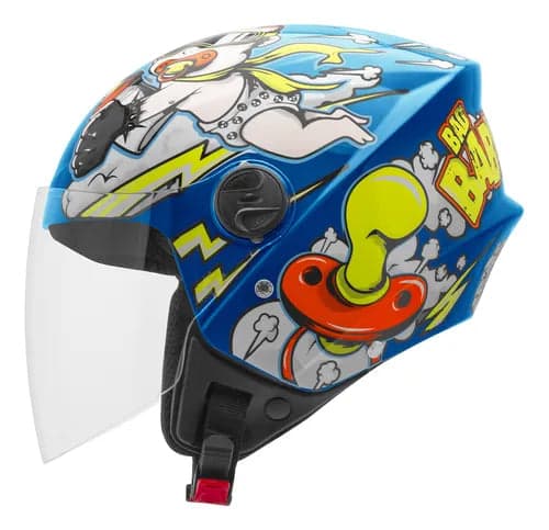 Capacete Pro Tork New Liberty Three Baby Azul Brilhante Tamanho 58