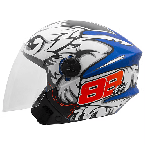 Capacete Pro Tork New Liberty Three Gp 88 - Azul / 58