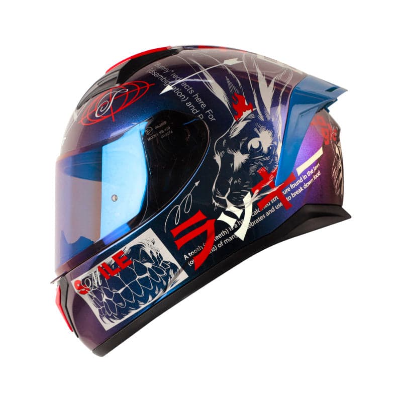 Capacete Shaft Sh-582Sp_Evo Randamu - Vermelho / G