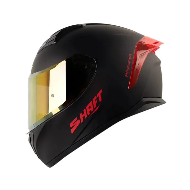 Capacete Shaft Sh-582Sp_Evo Solid - Preto Vermelho / M