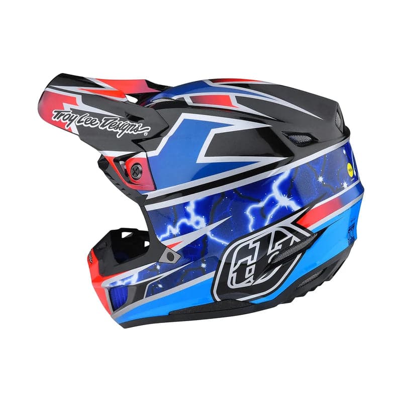 Capacete Troy Lee Se-5 Ece Composite Lightning Blue / M