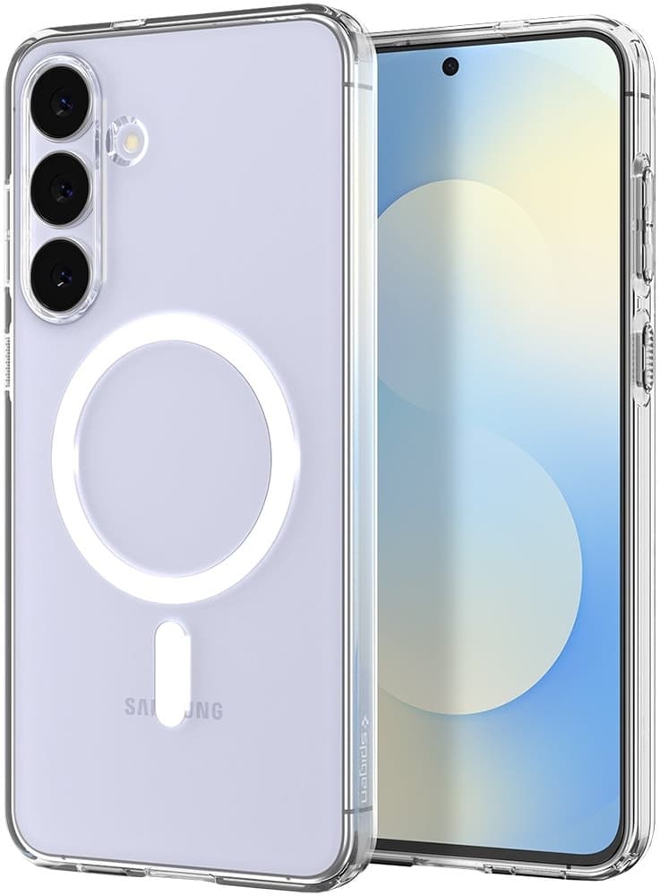 Capa Spigen para Samsung Galaxy S26 Crystal Flex Acs10957 Transparente Branco (MagFit)