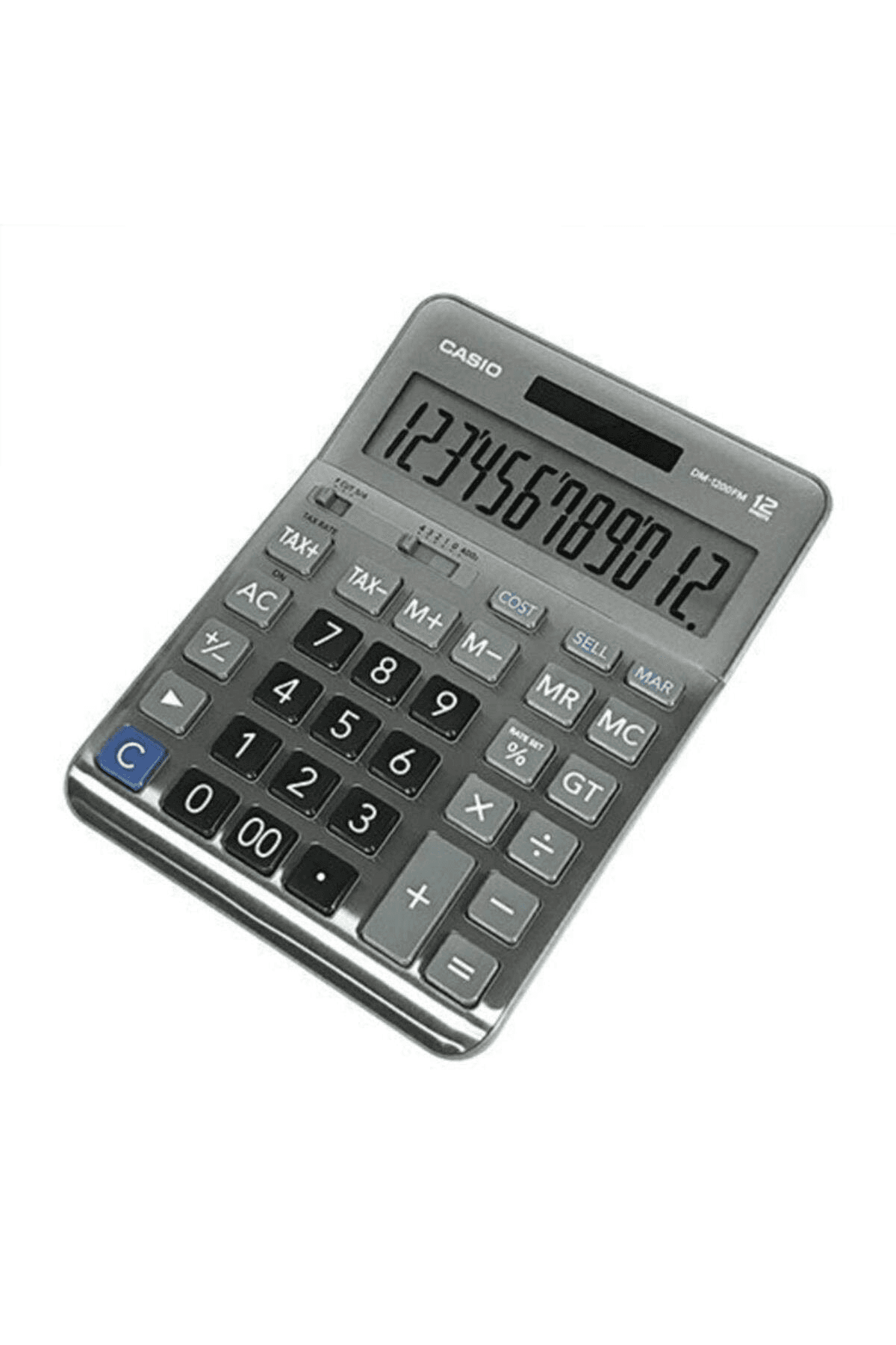 Calculadora Casio Dm-1200FM Cinza