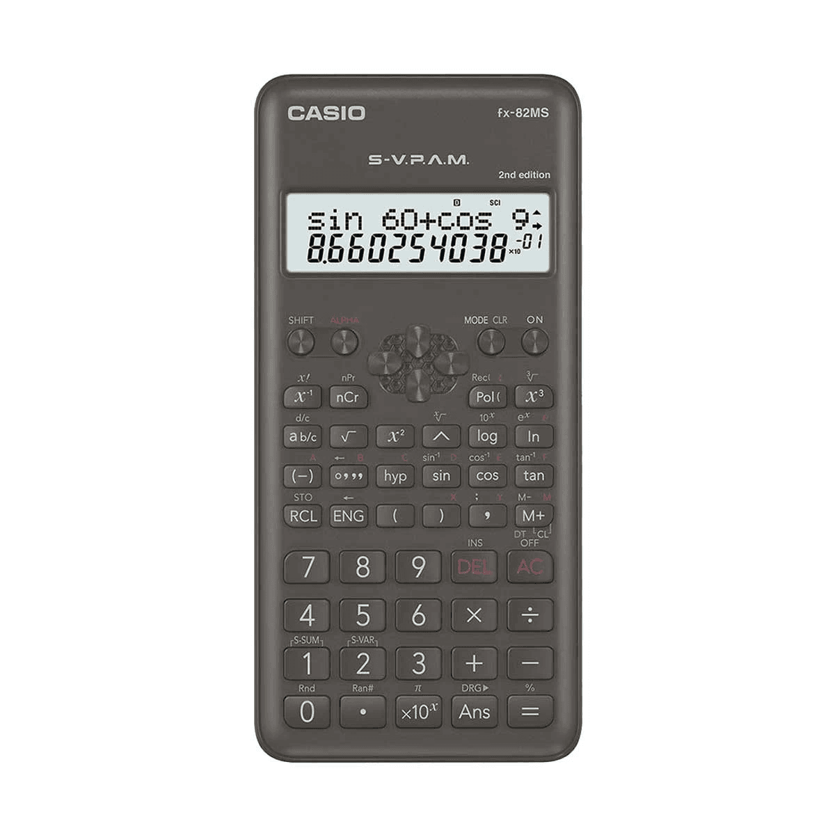 Casio Calculadora Fx-100MS 2DA Edition Black