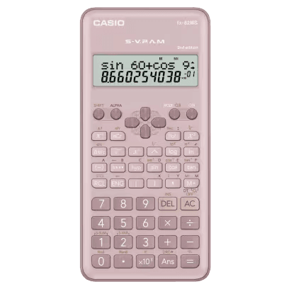Casio Calculadora Fx-82MS 2DA Edition Pink