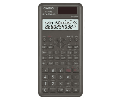 Casio Calculadora Fx-85MS 2ND Edition Black