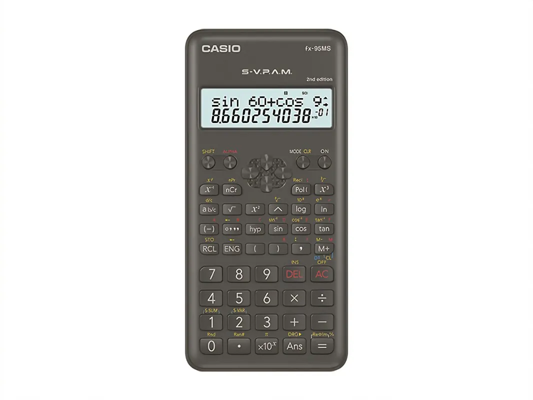 Acessórios Casio Calculadora Fx-95MS 2NDA Edition Negro