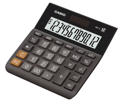 Calculadora Casio Mh-12 Preta