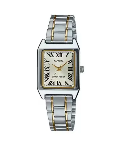Relógio Casio Feminino Ltp-V007SG-9BUDF Prateado + Estojo