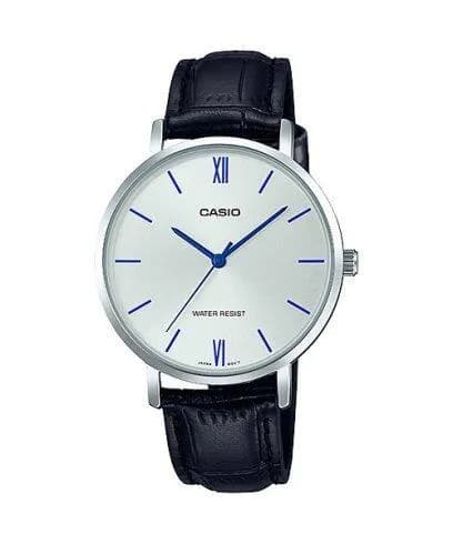 Relógio Casio Feminino Ltp-VT01L-7B1UDF Prateado/preto + Estojo