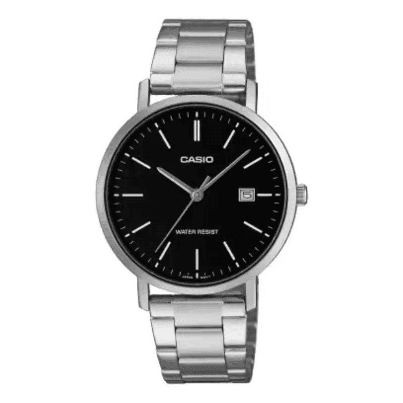 Casio Reloj Masc MTP-VT05D-1EDF + Estuche Negro/plateado