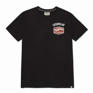 Camiseta Caterpillar Centennial 100 Years 4010610-10121 Negro (T) Xl