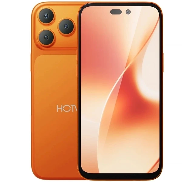 Celular Hotwav A18 Pro Max NFC Dual Chip 128GB 4GB RAM 6.65" 48MP 8MP Laranja