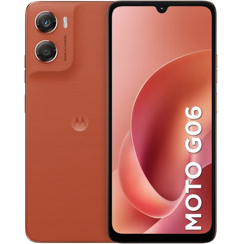 Celular Motorola G06 Xt2535-2 4GB 256GB Laranja