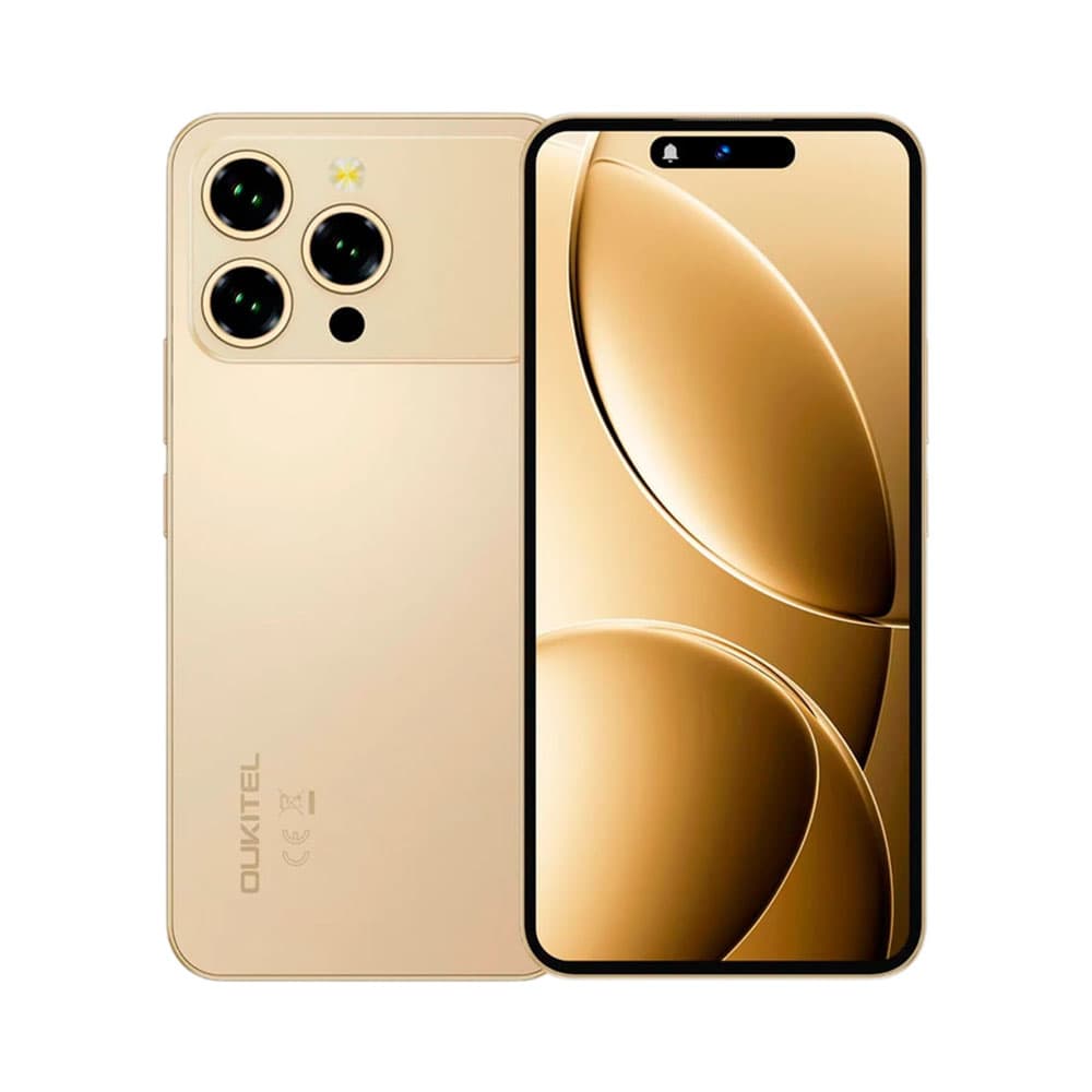 Celular Oukitel P1 Pro 8GB 512GB Dourado