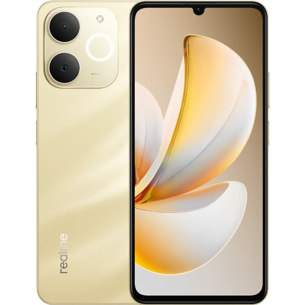 Celular Realme Note 70 Rmx5313 6.74" Dual Chip 8/256GB Dourado Anatel