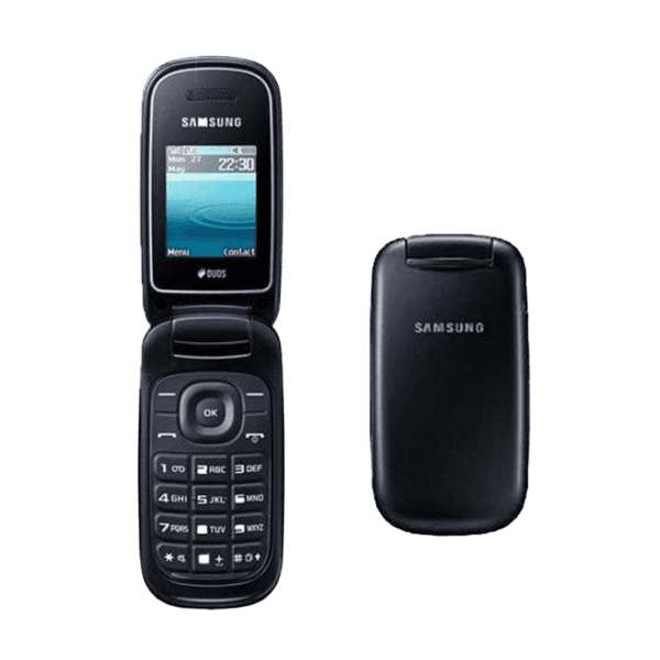 Celular Samsung Gt-E1272 Flip Tela 1.77" Dual Sim Preto