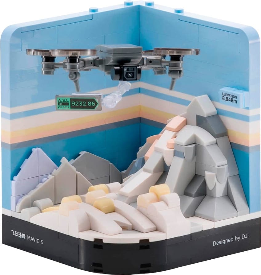 Blocos de Montar Dji Building Blocks (Soaring Over Mount Qomolangma)