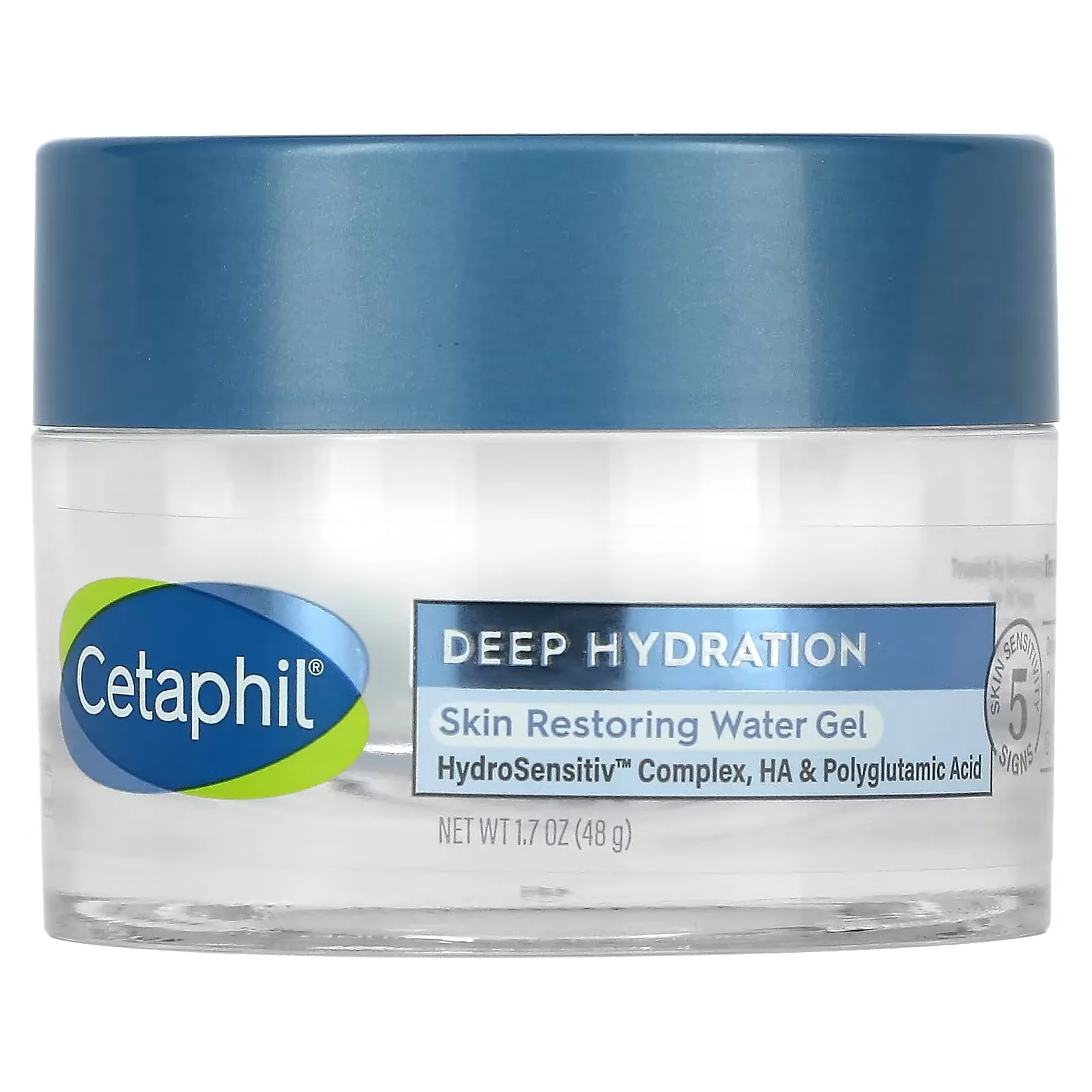 Gel de Água Restaurador de Pele Cetaphil Deep Hydration 48G