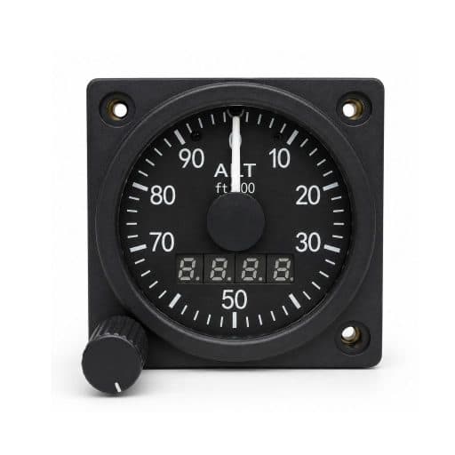 Altímetro Cfi 10.000Ft (1 Ponteiro) 2-1/4" Alt2-10F1