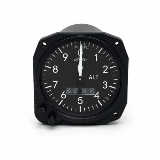 Altímetro Cfi 10.000 Pés (2 Ponteiros) 3-1/8"