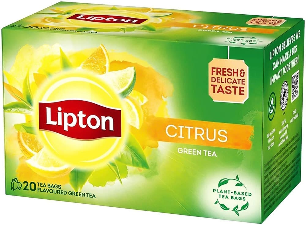 Chá Lipton Citrus - 26G (20 Sachês)