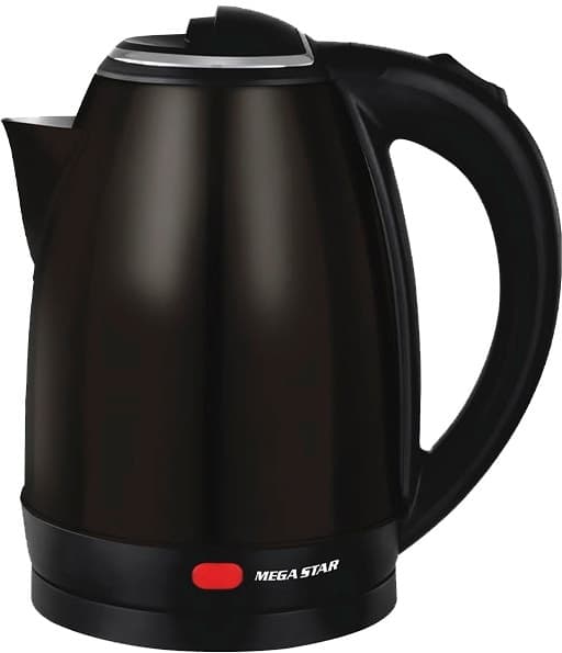 Chaleira Elétrica Mega Star TM9726N 1.8L 1500W 220V/50-60Hz Preto