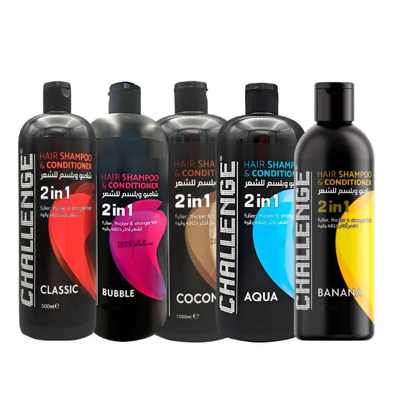 Shampoo e Condicionador 2 Em 1 Challenge 500 Ml