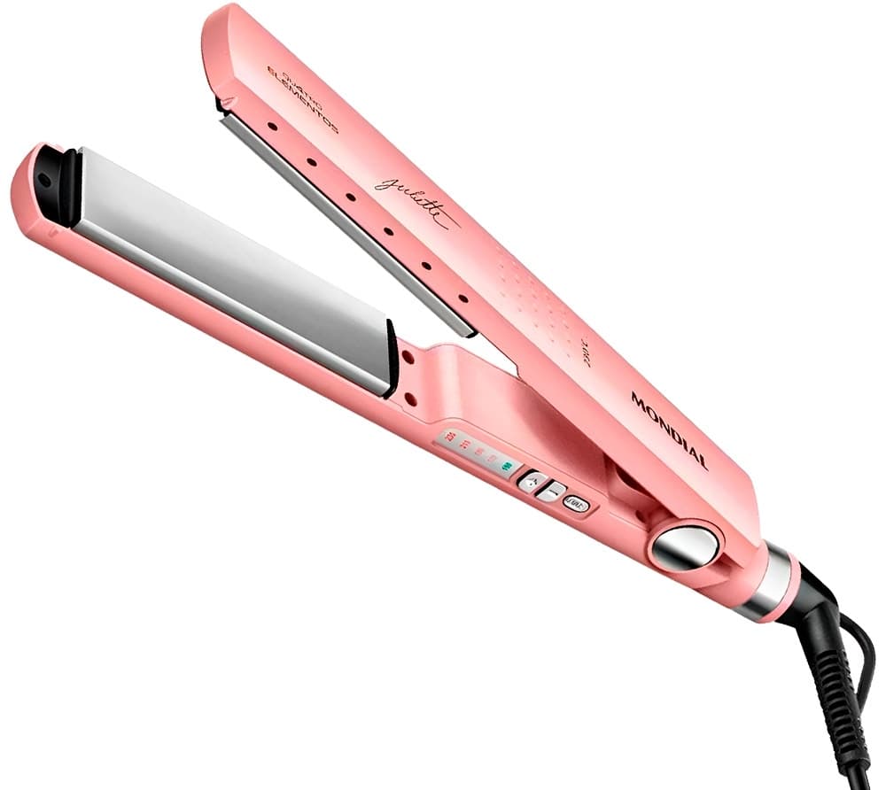 Chapinha de Cabelo Mondial Qu4tro Elementos By Juliette P-Ju-01 55W Bivolt 60Hz