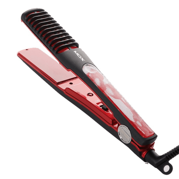 Chapinha para Cabelo Mox Mo-Hs1003 45W 110-240V ~ 50/60Hz Preto/Vermelho