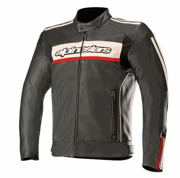 Jaqueta Alpinestars Dyno V2 Preta/Vermelha Tamanho 54