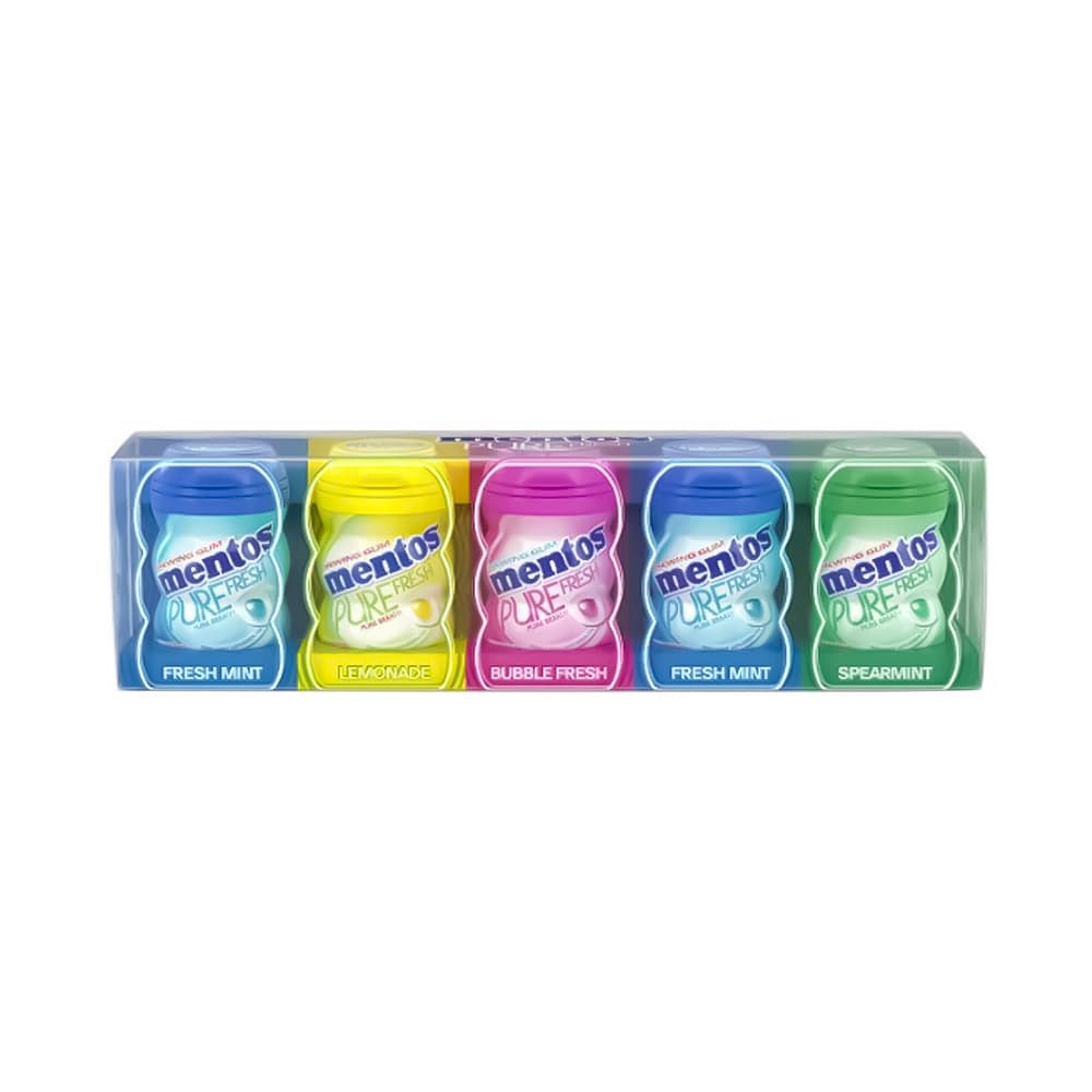 Chiclete Sem Açúcar Mentos Gift Pack 100G