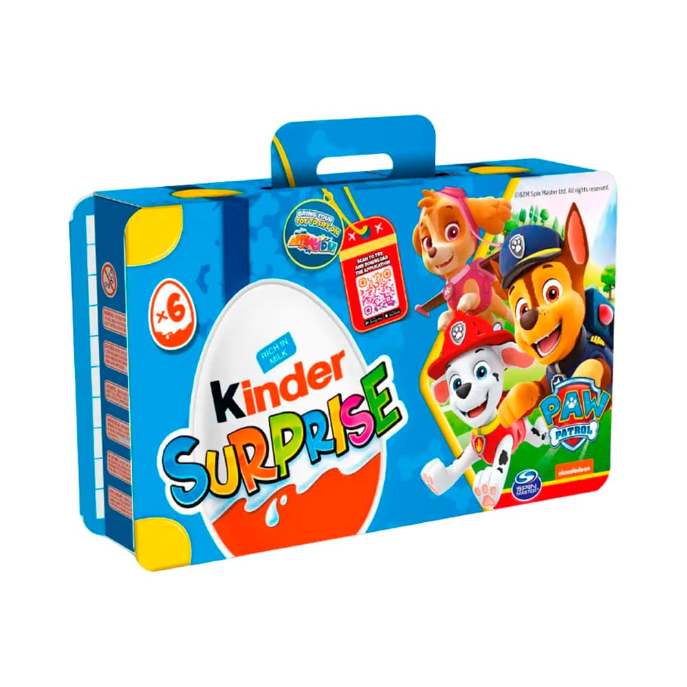 Chocolate Kinder Ovo Patrulha Canina 6x120gr