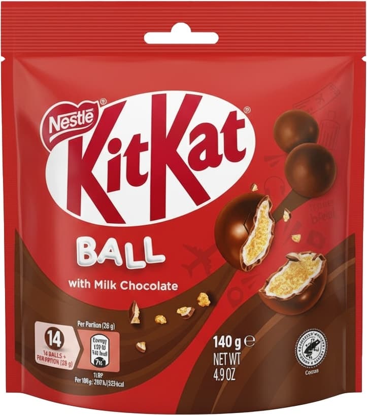 Chocolate KitKat Ball Nestlé - 140G