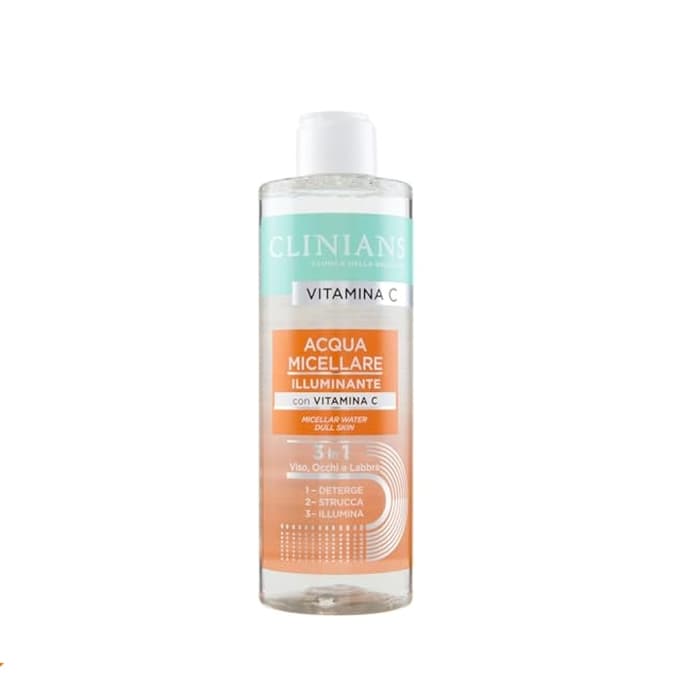 Água Micelar Clinians 3 Em 1 com Vitamina C 400ml