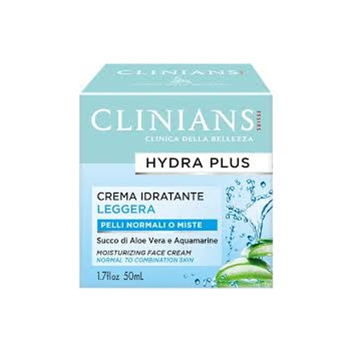 Hidratante Facial Clinians Hyda Plus Pele Normal Ou Mista 50ml