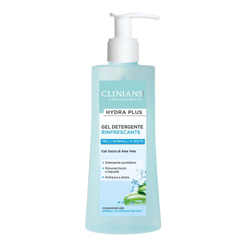 Gel de Limpeza Clinians Hydra Plus Aloe Vera Refrescante 150ml