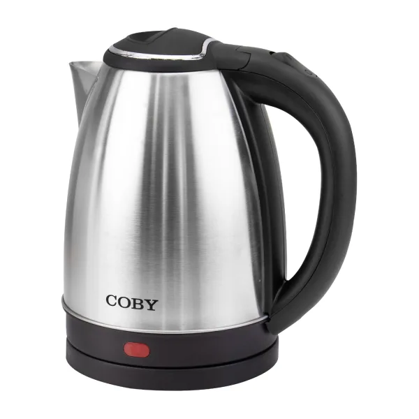 Coby Hervidora Electronica CY5601-KET2-SS 1.8L 1500W 220V/60HZ Silver