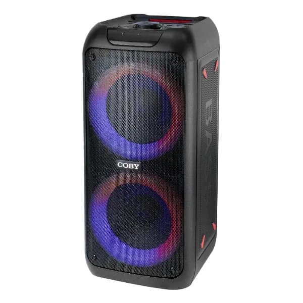Caixa de Som Coby Cy-3360-40-Basss 40WRMS LED/USB/SD/AUX/FM Preto